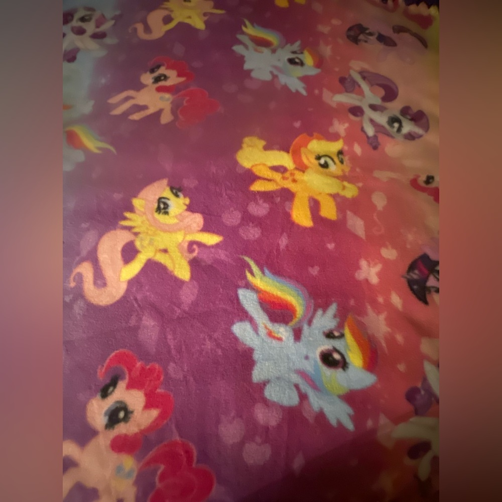 My Little Pony Fleece Throw Blanket